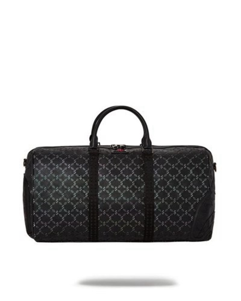 Black Sprayground Pri M Superjet Duffle Bags | 39421-NRZI