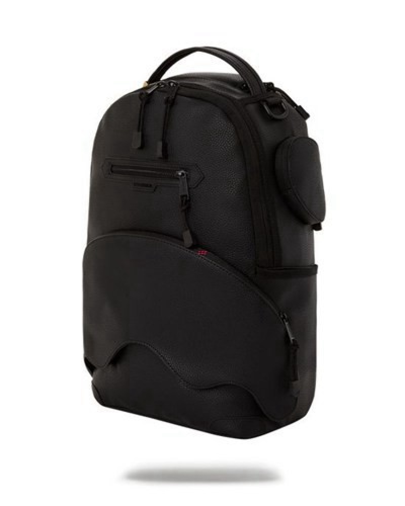 Black Sprayground Rich Rover Cargo Shark (Dlxv) Backpacks | 87361-BRDY