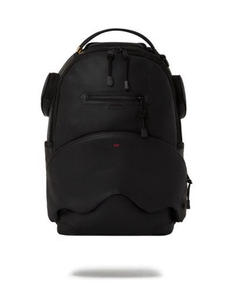 Black Sprayground Rich Rover Cargo Shark (Dlxv) Backpacks | 87361-BRDY