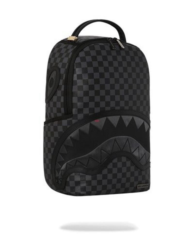 Black Sprayground Shark Optics - The Light Show Backpacks | 94386-NPLG