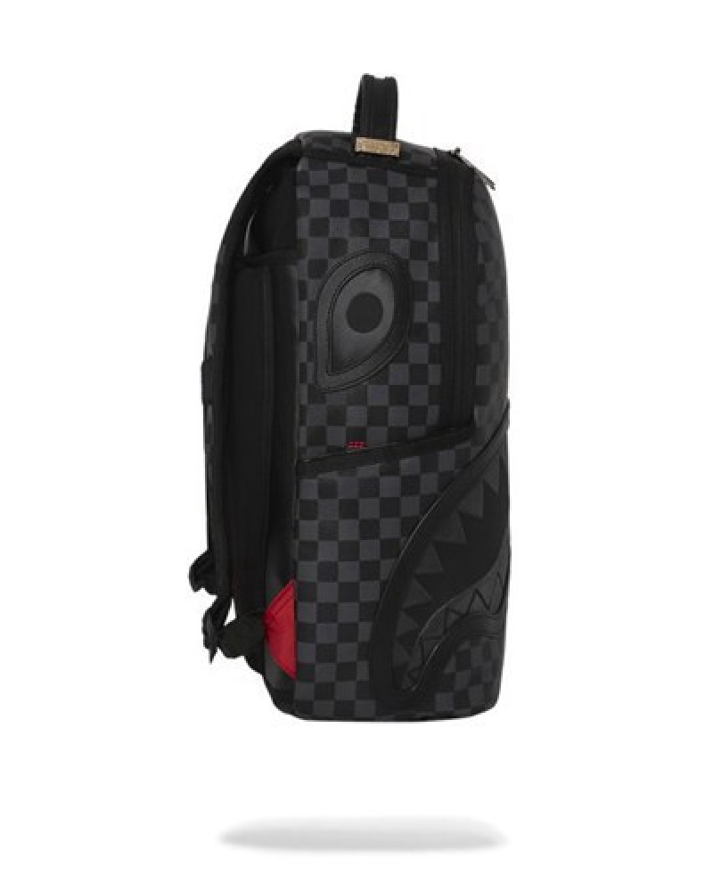 Black Sprayground Shark Optics - The Light Show Backpacks | 94386-NPLG