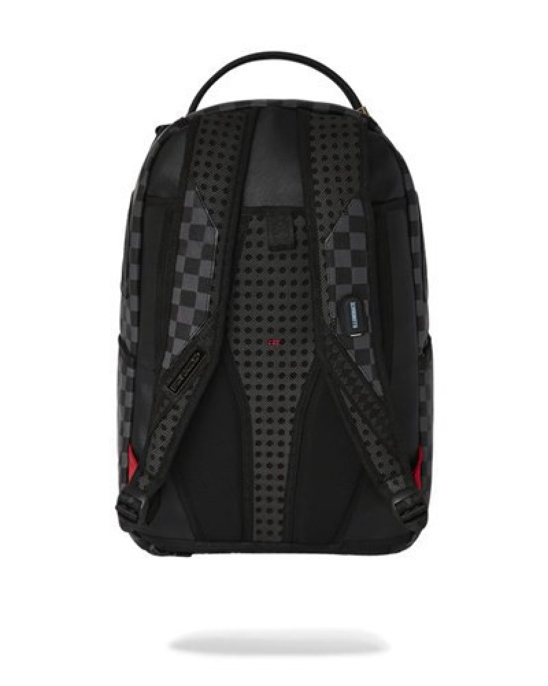 Black Sprayground Shark Optics - The Light Show Backpacks | 94386-NPLG