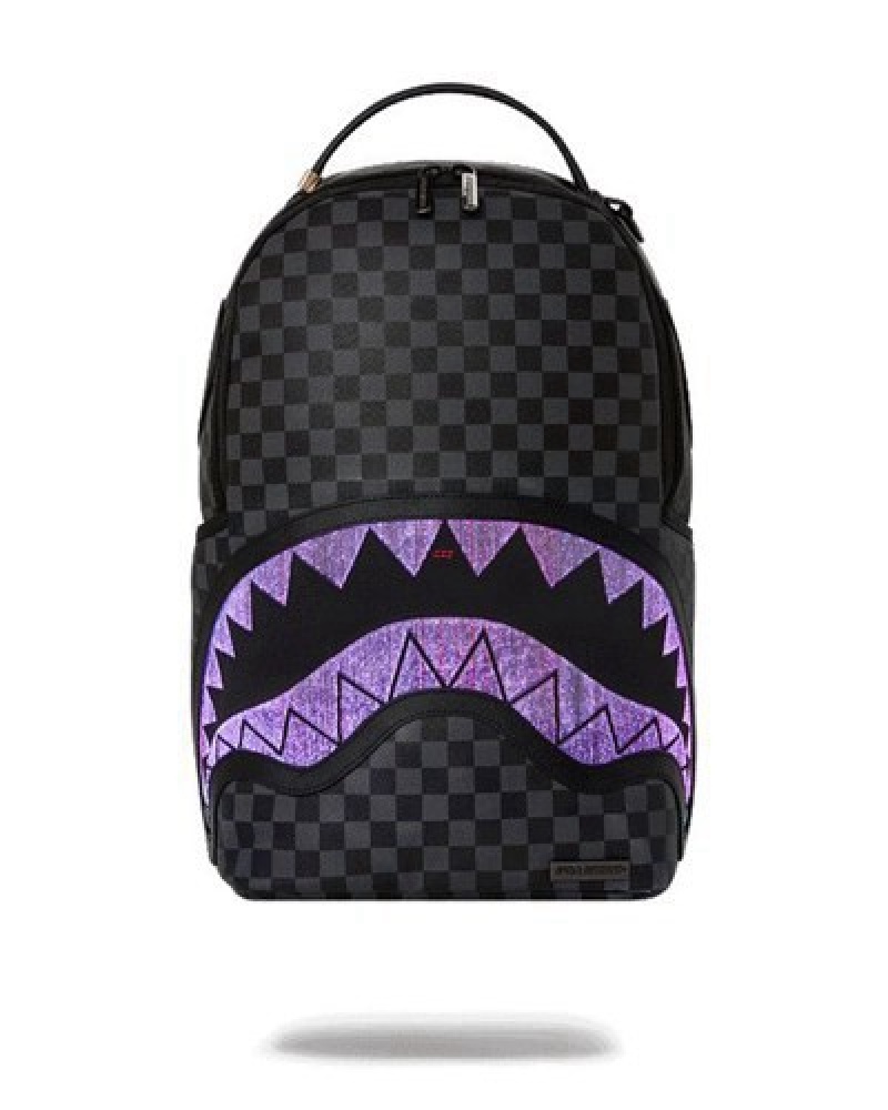 Black Sprayground Shark Optics - The Light Show Backpacks | 94386-NPLG