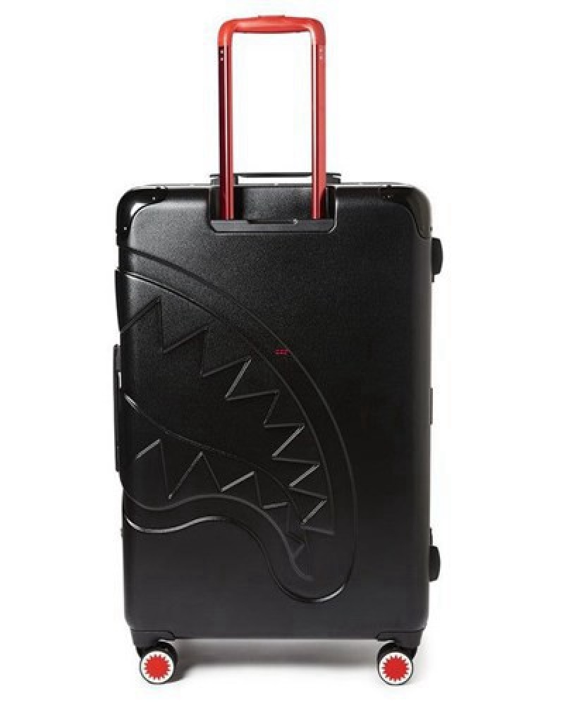 Black Sprayground Sharkitecture Molded 29 Full-size Luggage Set | 80761-IPOR