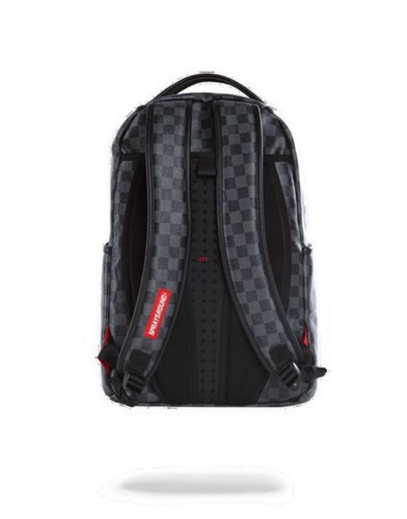 Black Sprayground Sharks In Paris Backpacks | 93528-CHQA