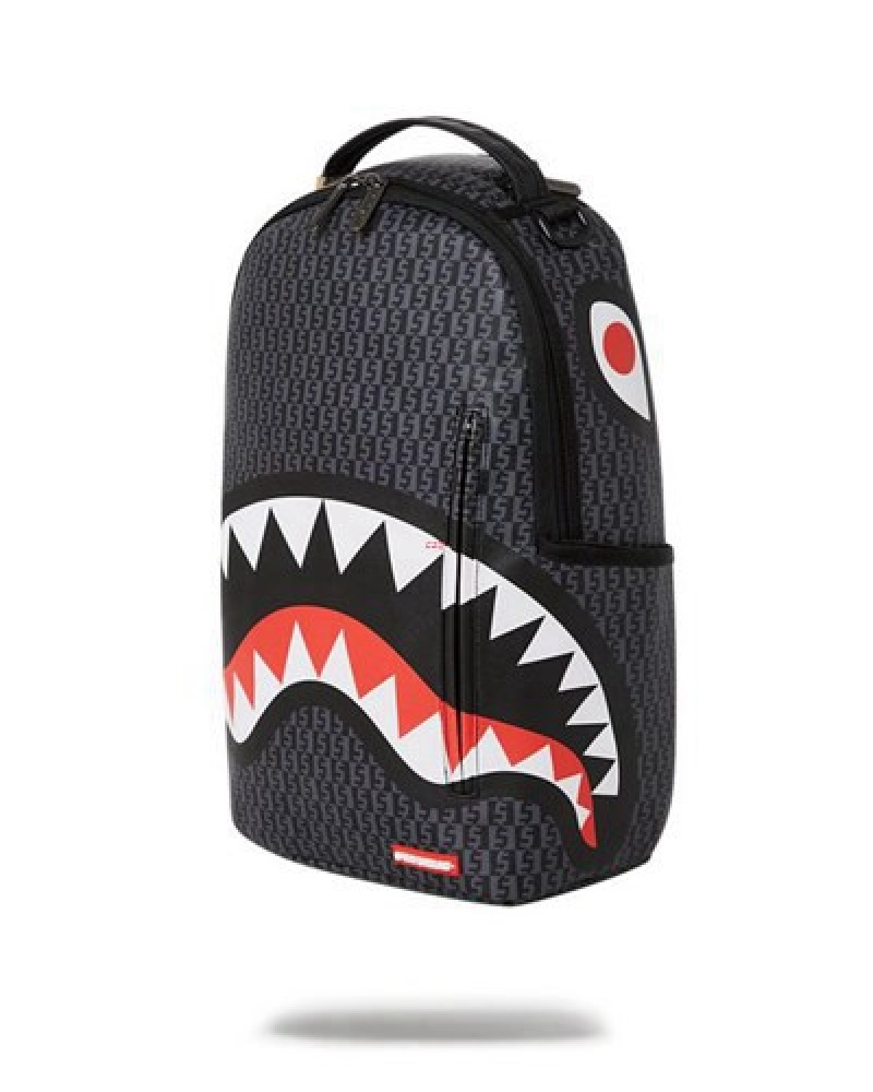 Black Sprayground Spraygatti Revv (Dlxv) Backpacks | 07932-UXOY