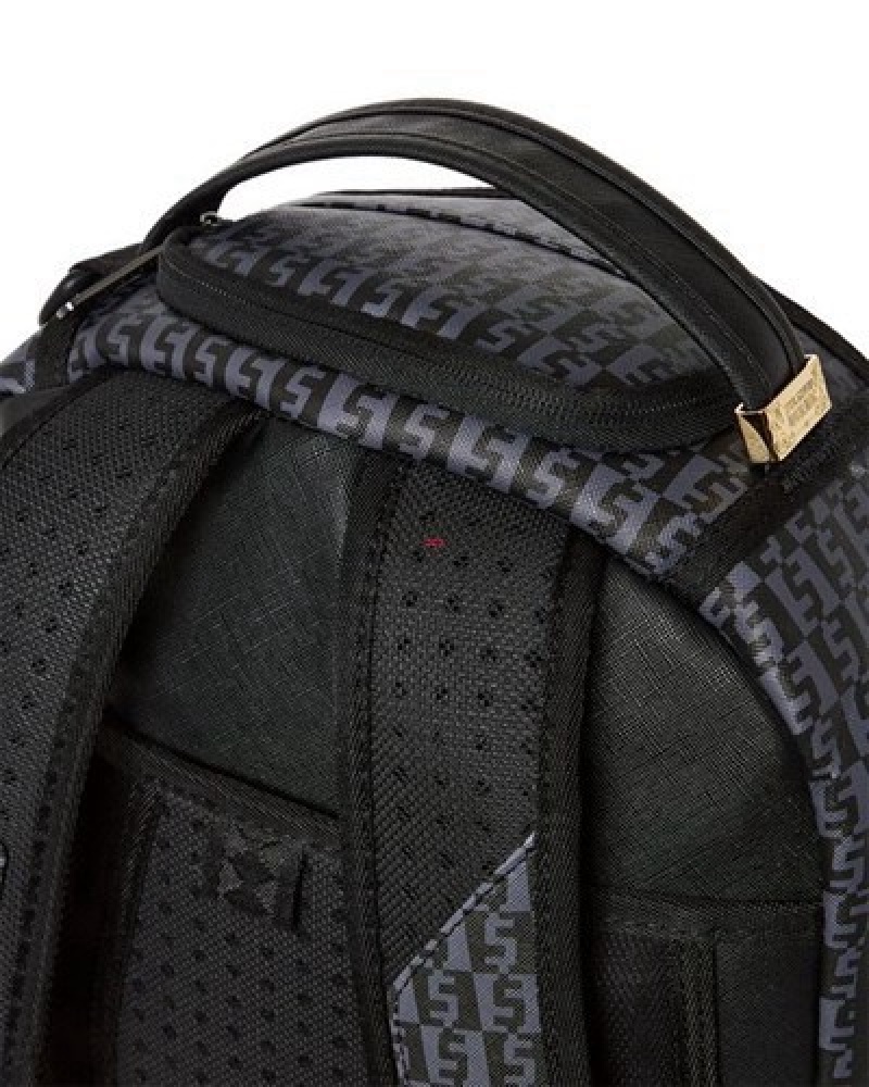 Black Sprayground Spraygatti Revv (Dlxv) Backpacks | 07932-UXOY