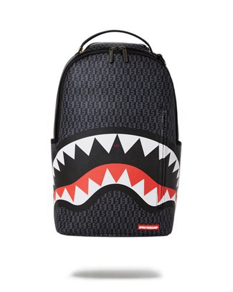 Black Sprayground Spraygatti Revv (Dlxv) Backpacks | 07932-UXOY