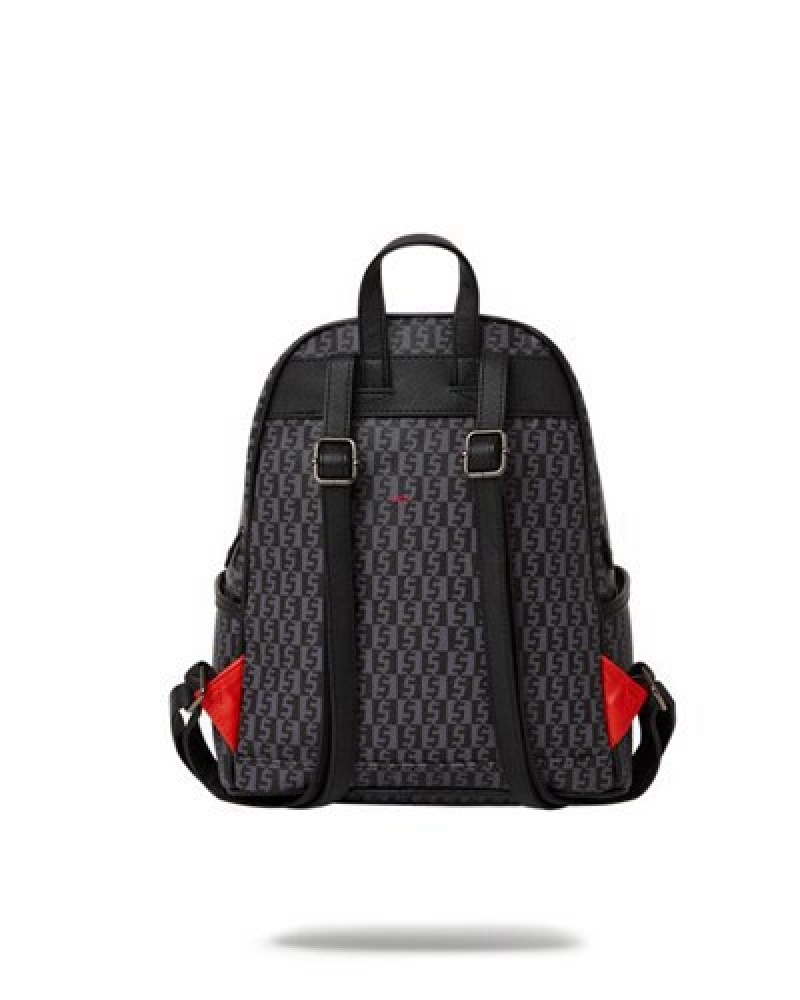 Black Sprayground Spraygatti Revv Savage JM001 Backpacks | 18036-AJFX