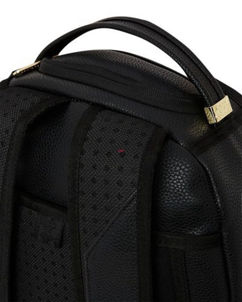 Black Sprayground The Champ (Dlxv) Backpacks | 40857-YEFX