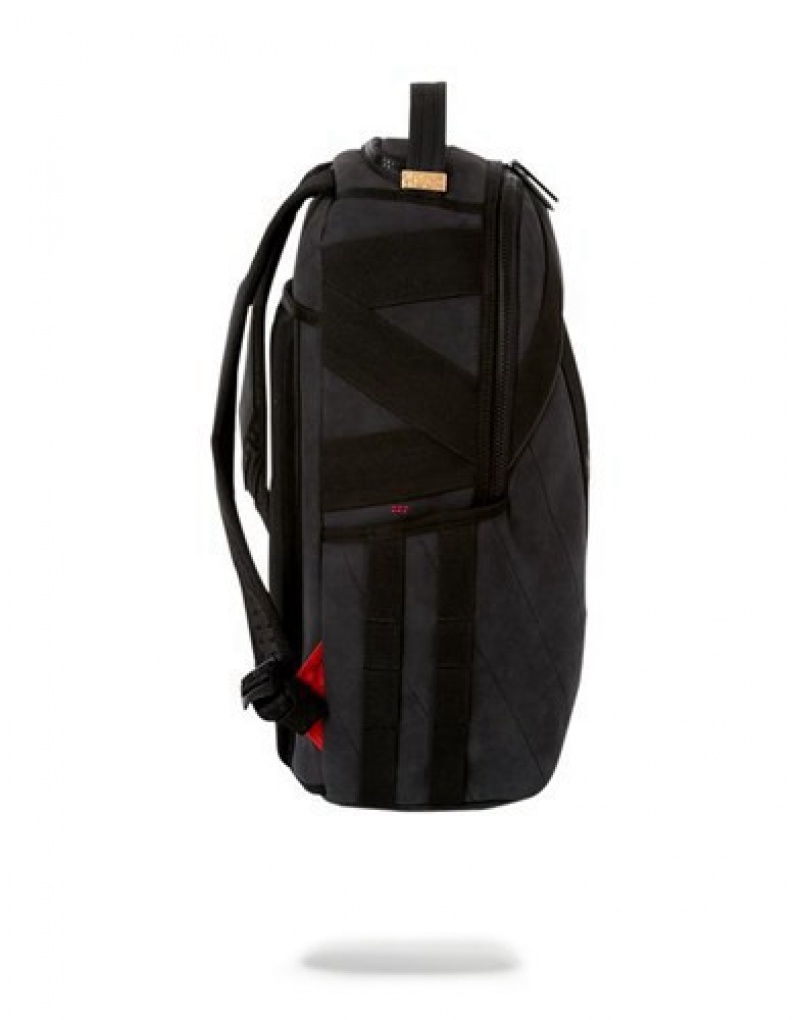 Black Sprayground The Darkside Backpacks | 68510-NIPO