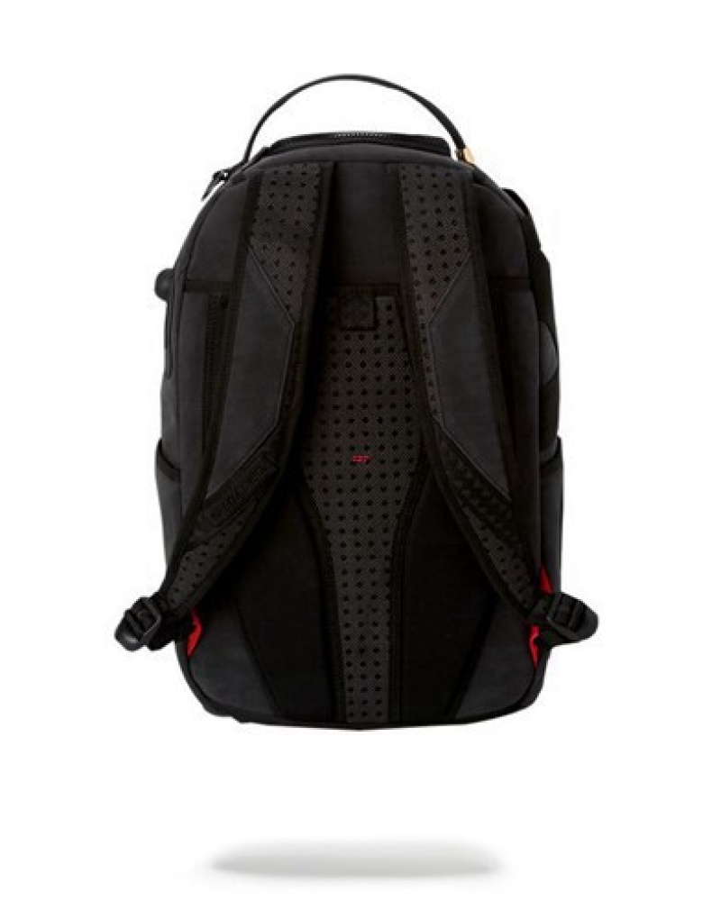 Black Sprayground The Darkside Backpacks | 68510-NIPO