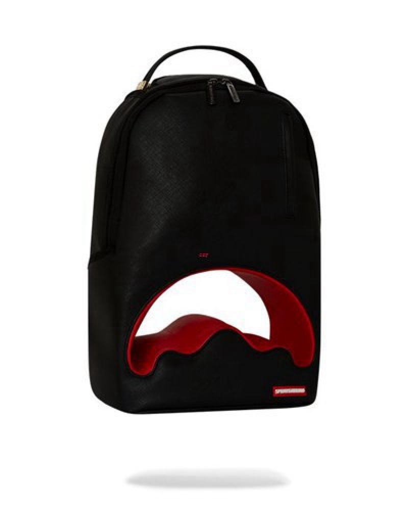 Black Sprayground The Decoder (Dlxv) Backpacks | 86139-HYNB