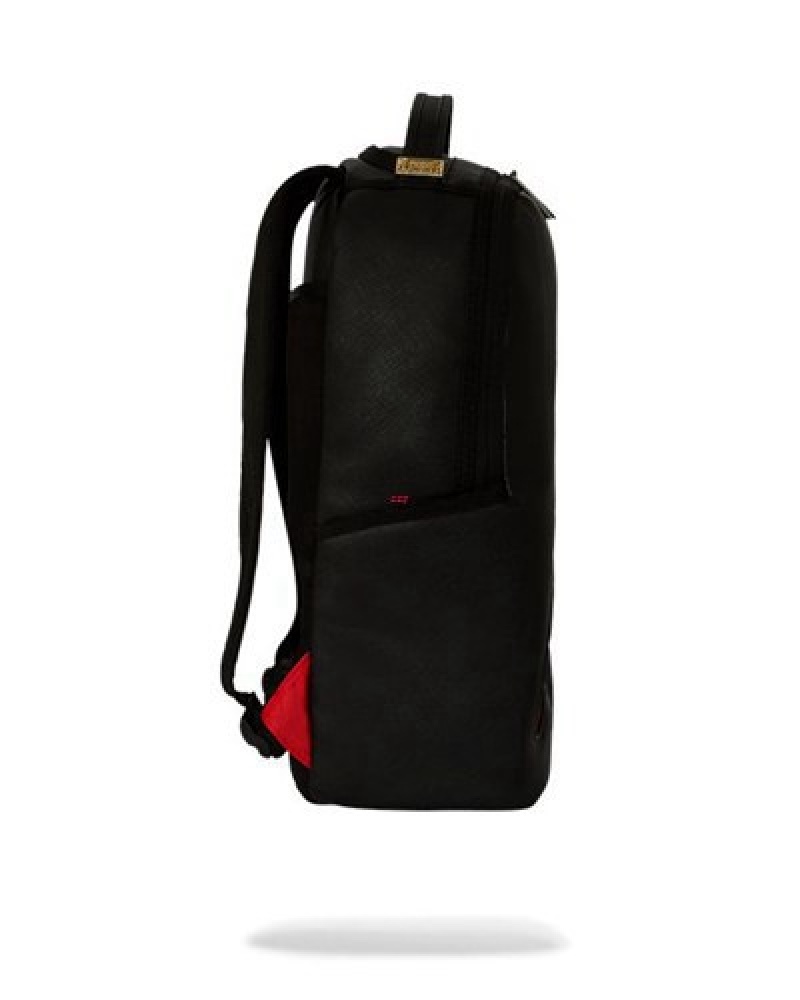 Black Sprayground The Decoder (Dlxv) Backpacks | 86139-HYNB