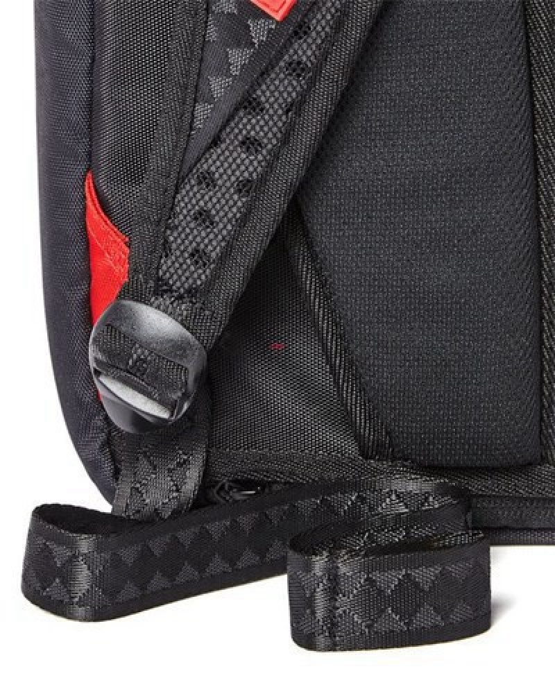 Black Sprayground The Godfather (Dlxv) Backpacks | 82435-APYH