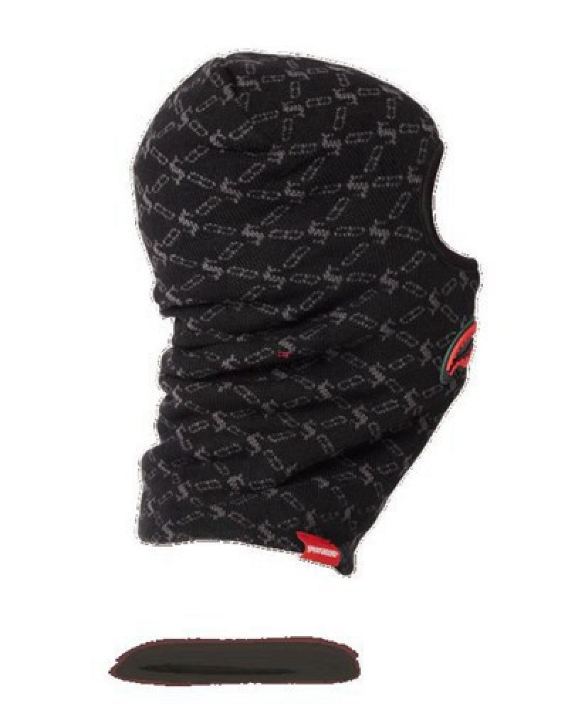 Black Sprayground The Godfather Ski Masks | 42913-RHUN