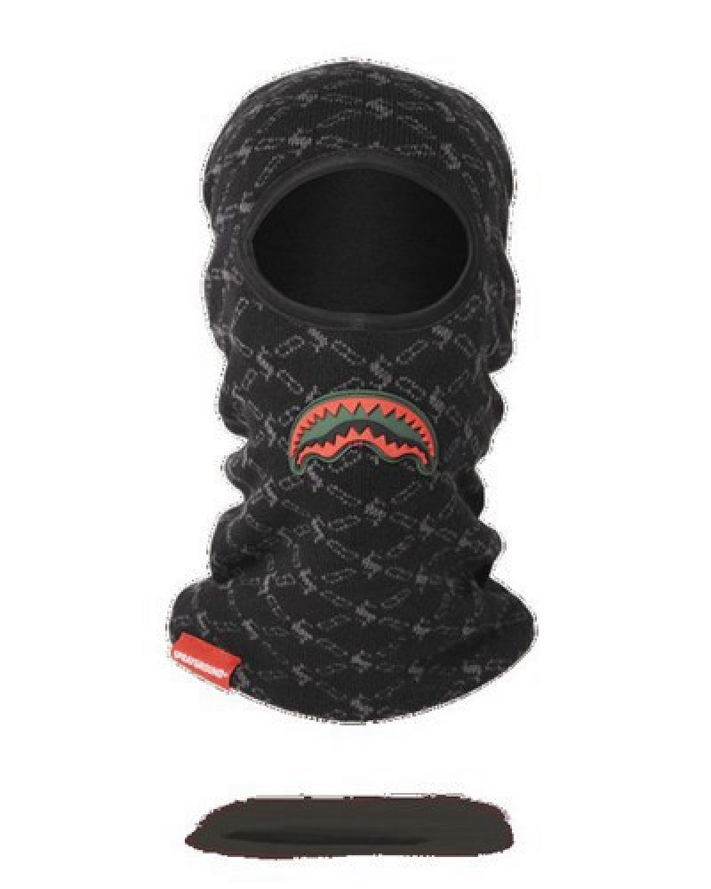 Black Sprayground The Godfather Ski Masks | 42913-RHUN