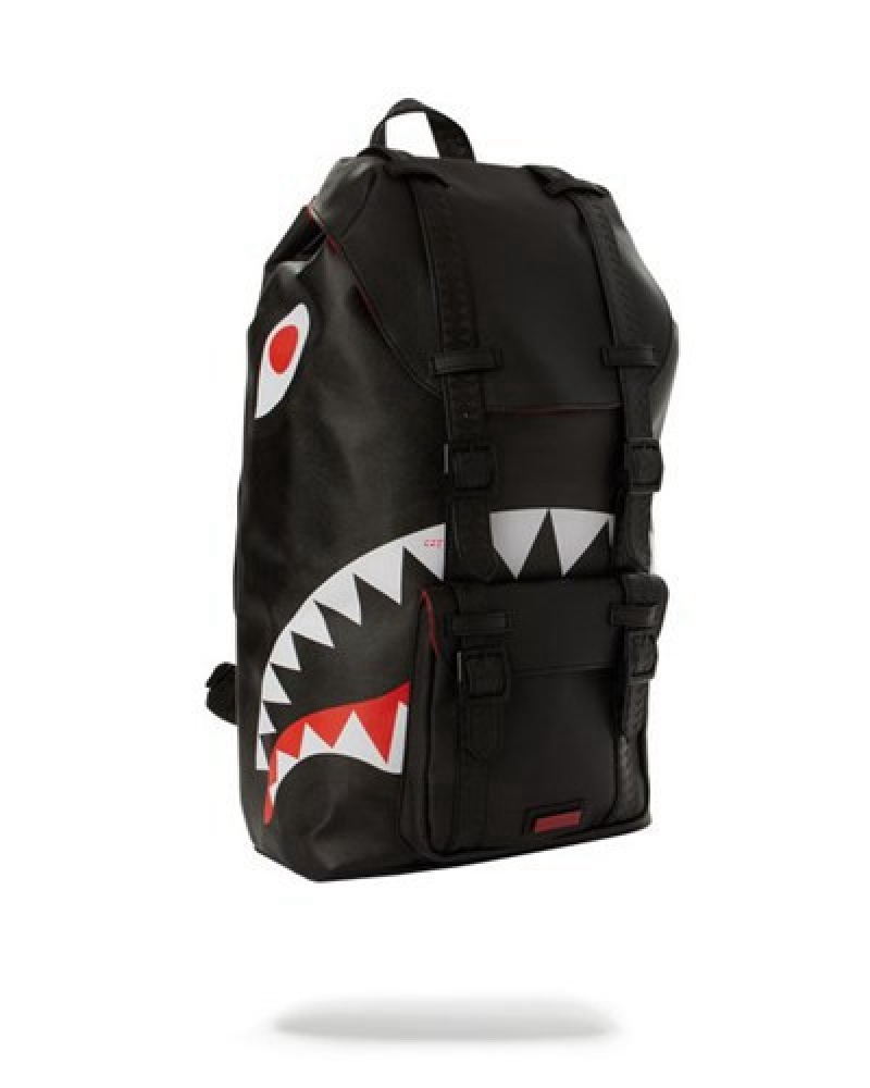 Black Sprayground The Hills Backpacks | 51730-CZXB