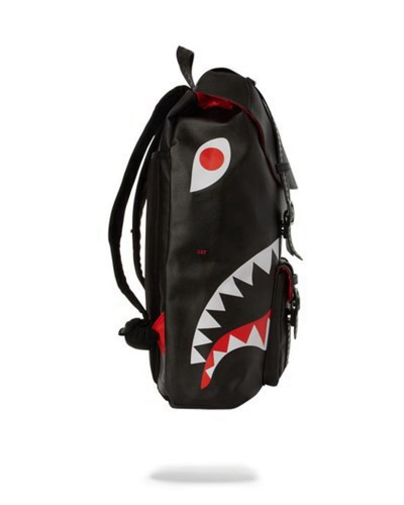 Black Sprayground The Hills Backpacks | 51730-CZXB