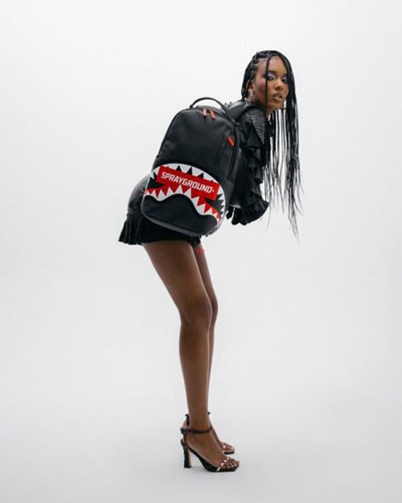 Black Sprayground The Ultimate (Dlxv) Backpacks | 39265-YOMP