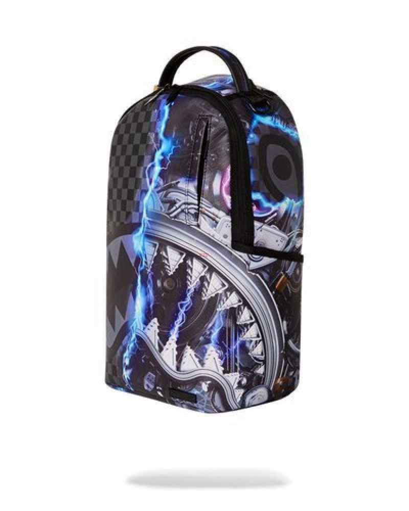 Black Sprayground The Undercurrent (Dlxv) Backpacks | 35461-JMYH