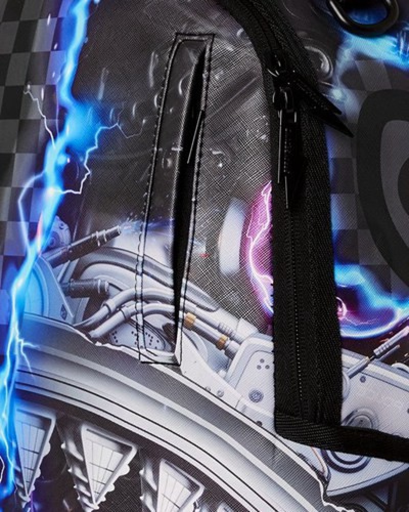 Black Sprayground The Undercurrent (Dlxv) Backpacks | 35461-JMYH