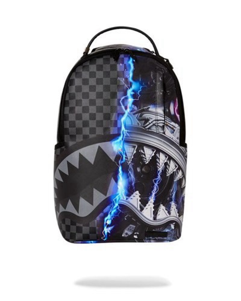 Black Sprayground The Undercurrent (Dlxv) Backpacks | 35461-JMYH