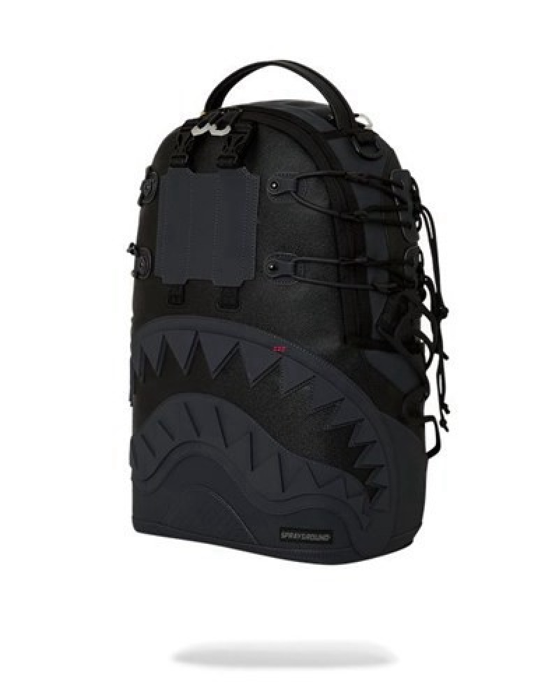 Black Sprayground The Vault (Dlxv) Backpacks | 87031-CNRO