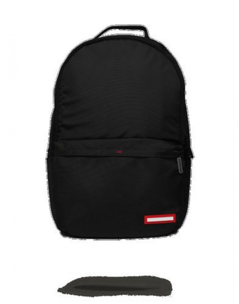 Black Sprayground Transporter 2.0 Backpacks | 91235-TVWZ