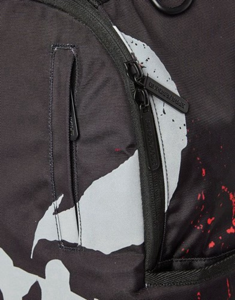 Black Sprayground Venom: Shark Backpacks | 08631-PTLJ