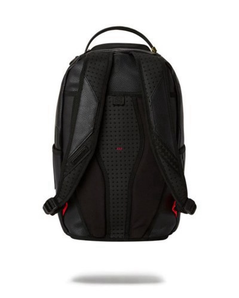 Black Sprayground Xtc Leader Of The Pack (Dlxv) Backpacks | 54190-YQZF