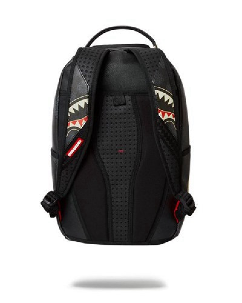 Black Sprayground Year Of The Tiger (Dlxv) Backpacks | 24567-YSUM