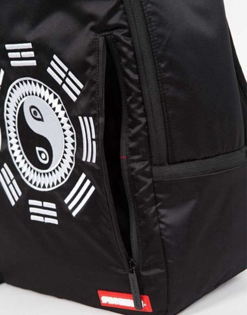 Black Sprayground Zen Tang Backpacks | 97235-ZGJD