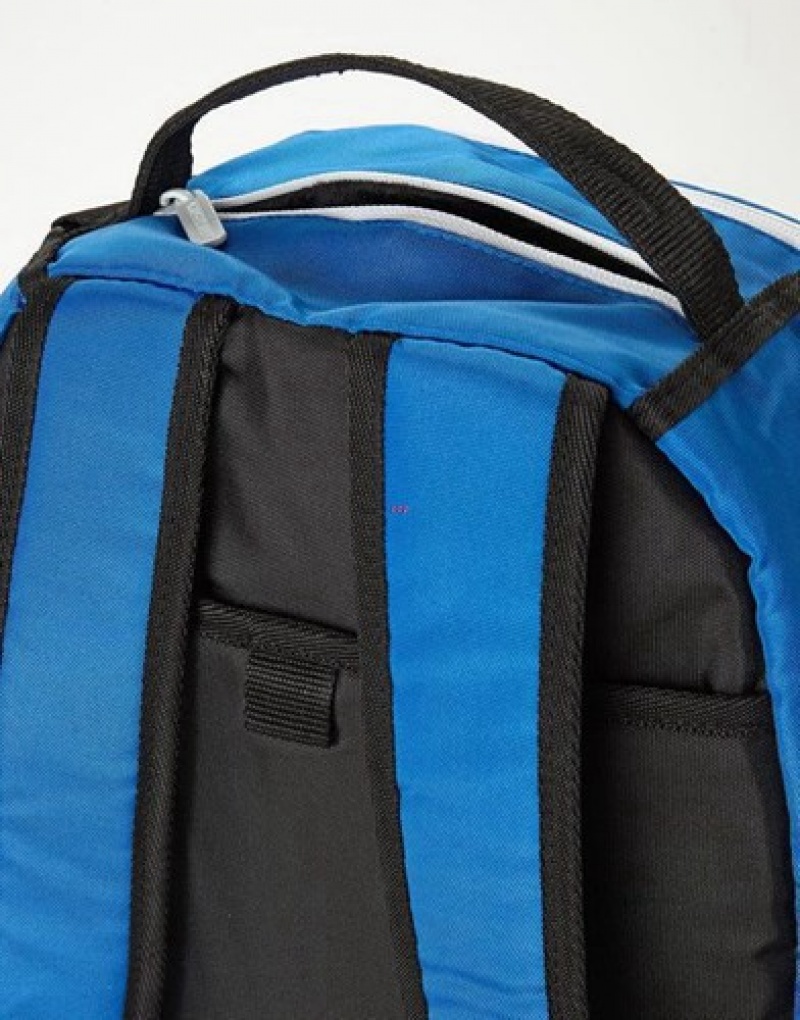 Blue Sprayground All Day Backpacks | 67981-ISAG