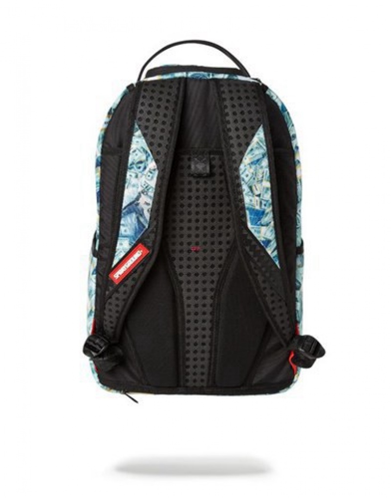 Blue Sprayground Don't Mess With The Best Backpacks | 12804-TIYL