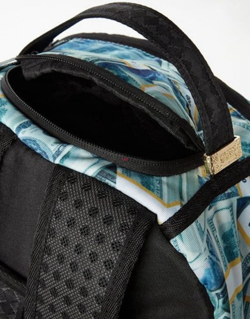 Blue Sprayground Don't Mess With The Best Backpacks | 12804-TIYL