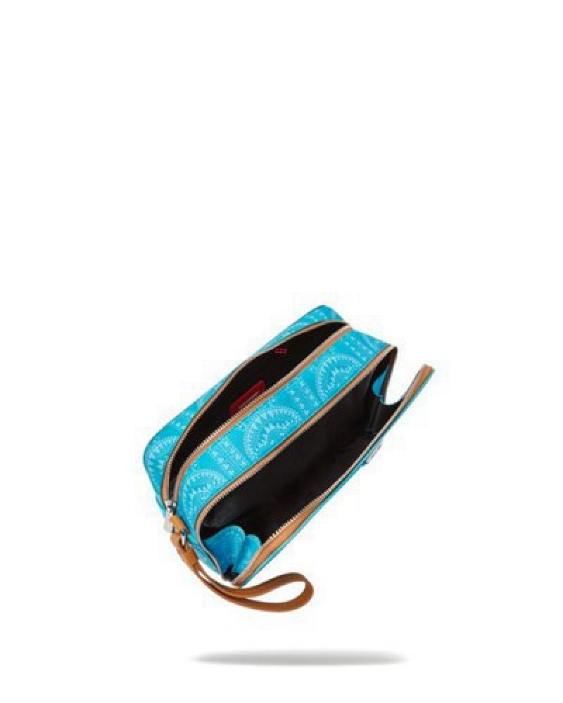 Blue Sprayground Illuchains Turq Bags | 56241-MSFD