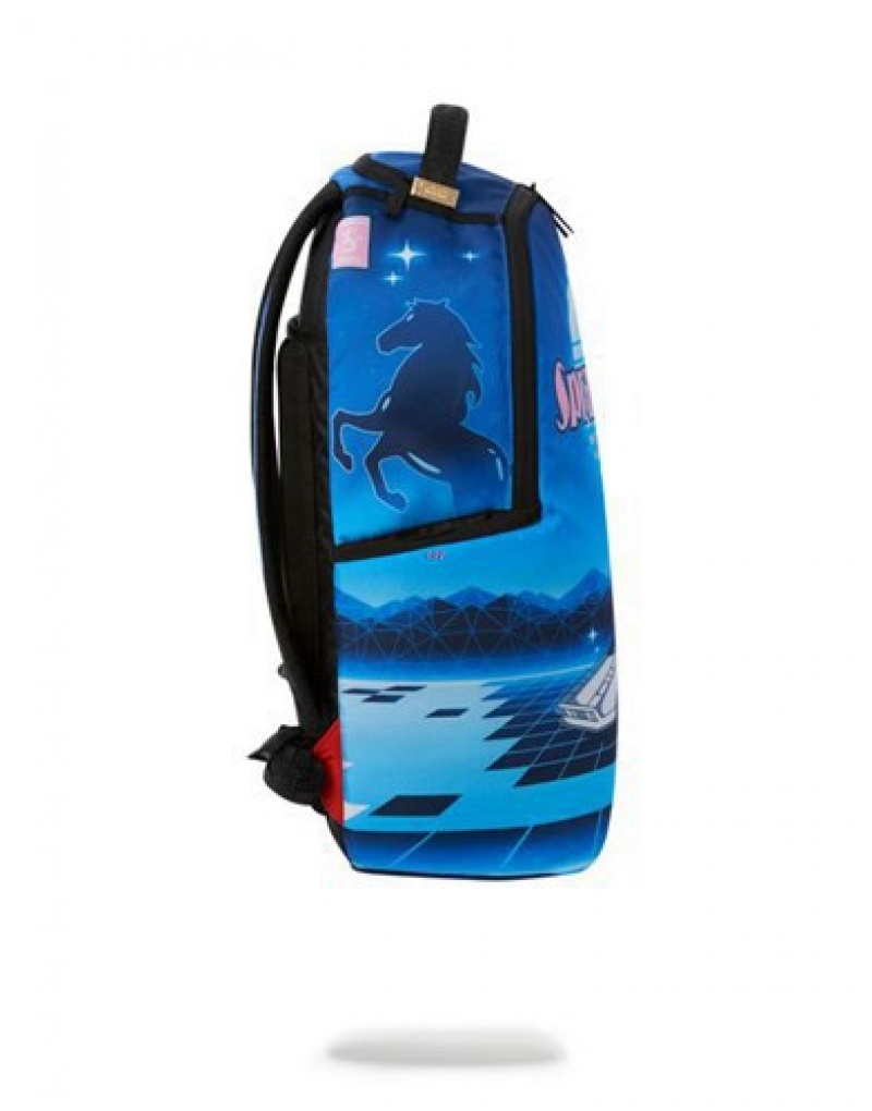 Blue Sprayground Inferno Backpacks | 69870-HXWC