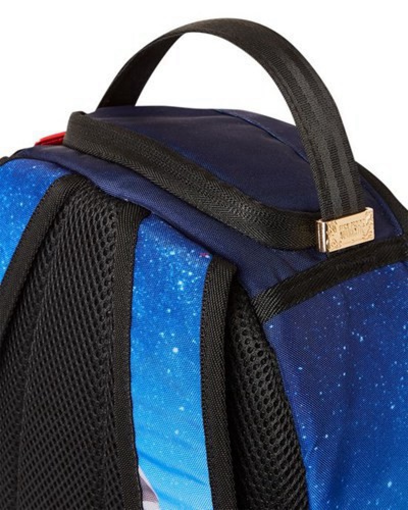 Blue Sprayground Mini Astromane Jetpack Backpacks | 17356-KYOQ