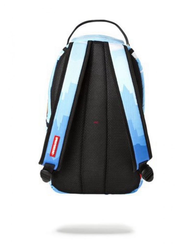 Blue Sprayground Mini It's Poppin Backpacks | 51807-KXFG