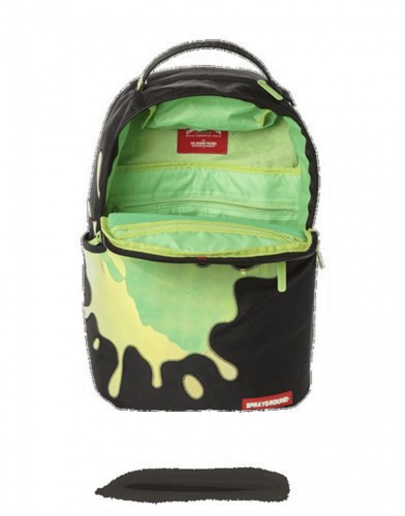 Blue Sprayground Mirror Reflective Splat (One Of One) Backpacks | 97560-FSQO