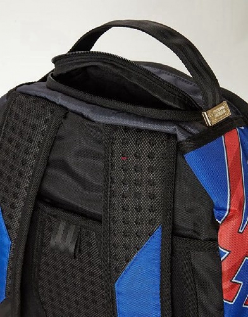 Blue Sprayground Mlb La Dodgers Backpacks | 89674-NMIH