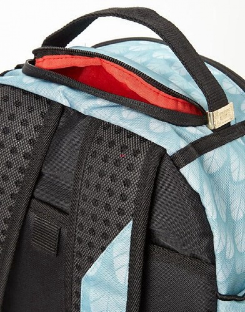 Blue Sprayground Pigeons In The Hood Backpacks | 85320-ZOUI