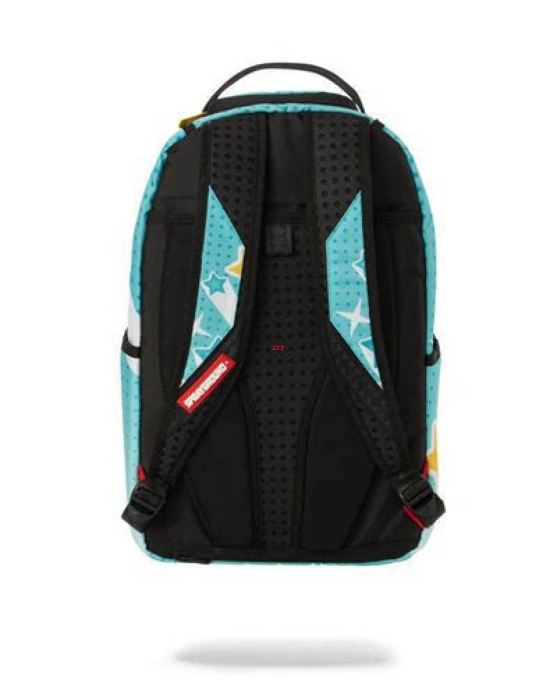 Blue Sprayground Powerpuff Girls Backpacks | 56891-GDXR