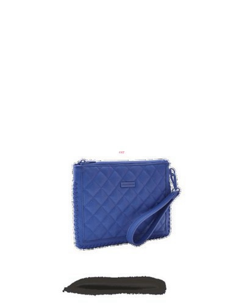 Blue Sprayground Riviera Crossover Clutch Bag | 87016-EFUH