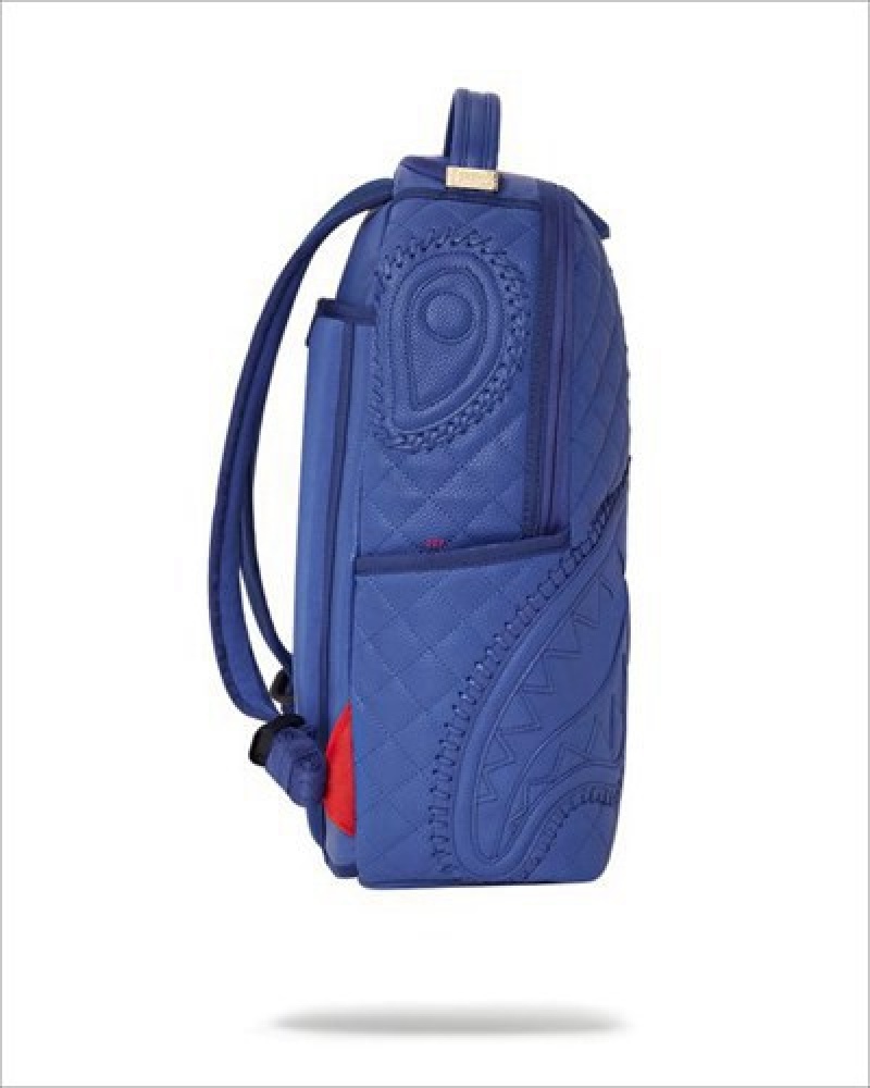 Blue Sprayground Riviera (Dlxv) Backpacks | 43127-WUVY