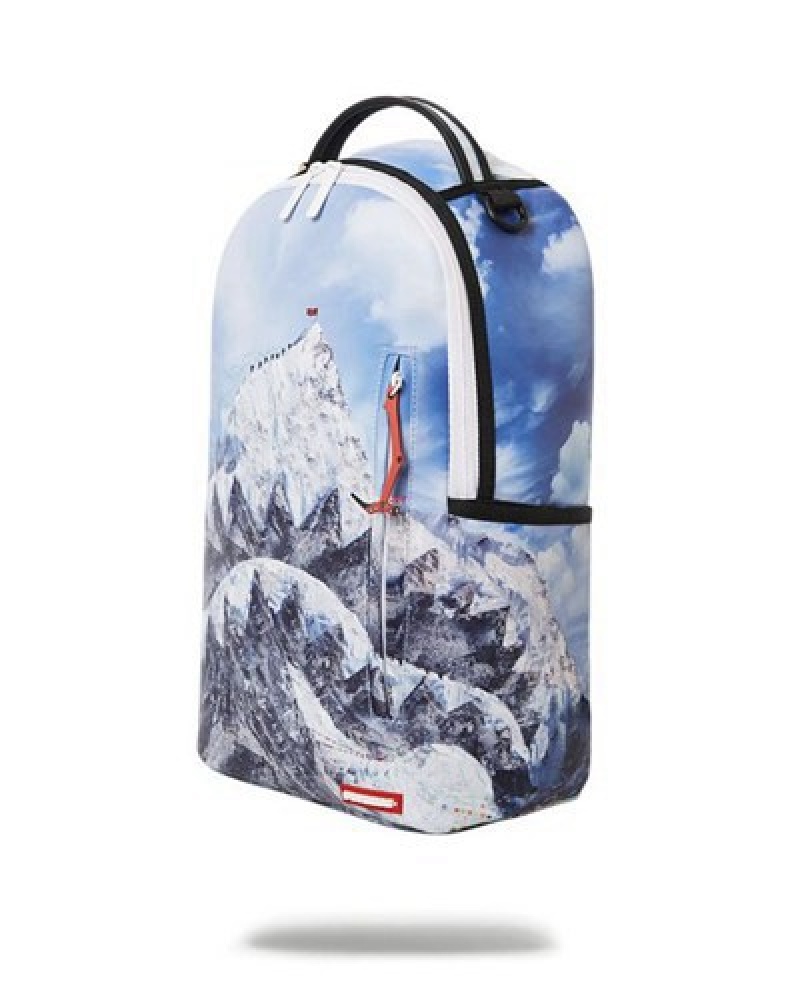 Blue Sprayground Shark Evere T (Dlxv) Backpacks | 43815-BNAF