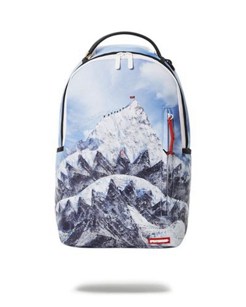 Blue Sprayground Shark Evere T (Dlxv) Backpacks | 43815-BNAF