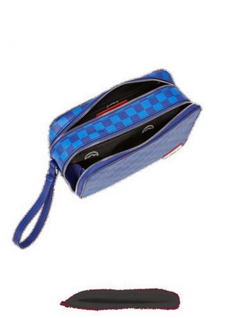 Blue Sprayground Shark Universe Aka Money Bags | 27948-IYSV