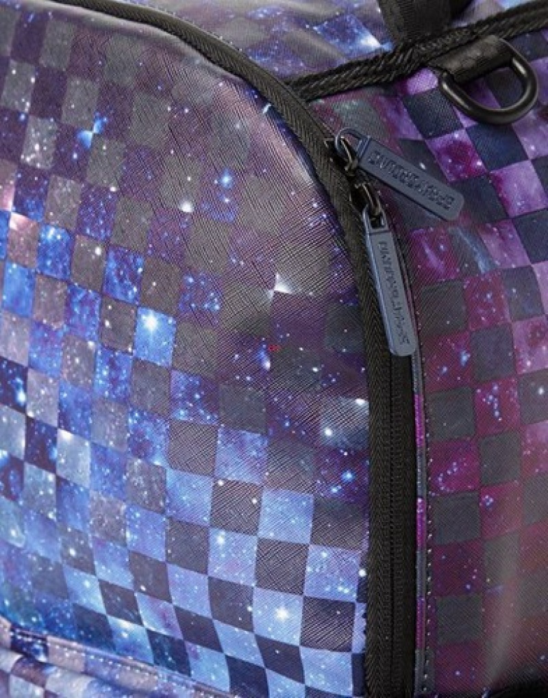 Blue Sprayground Sharks In Paris (Galaxy Edition) Backpacks | 03845-DZWG